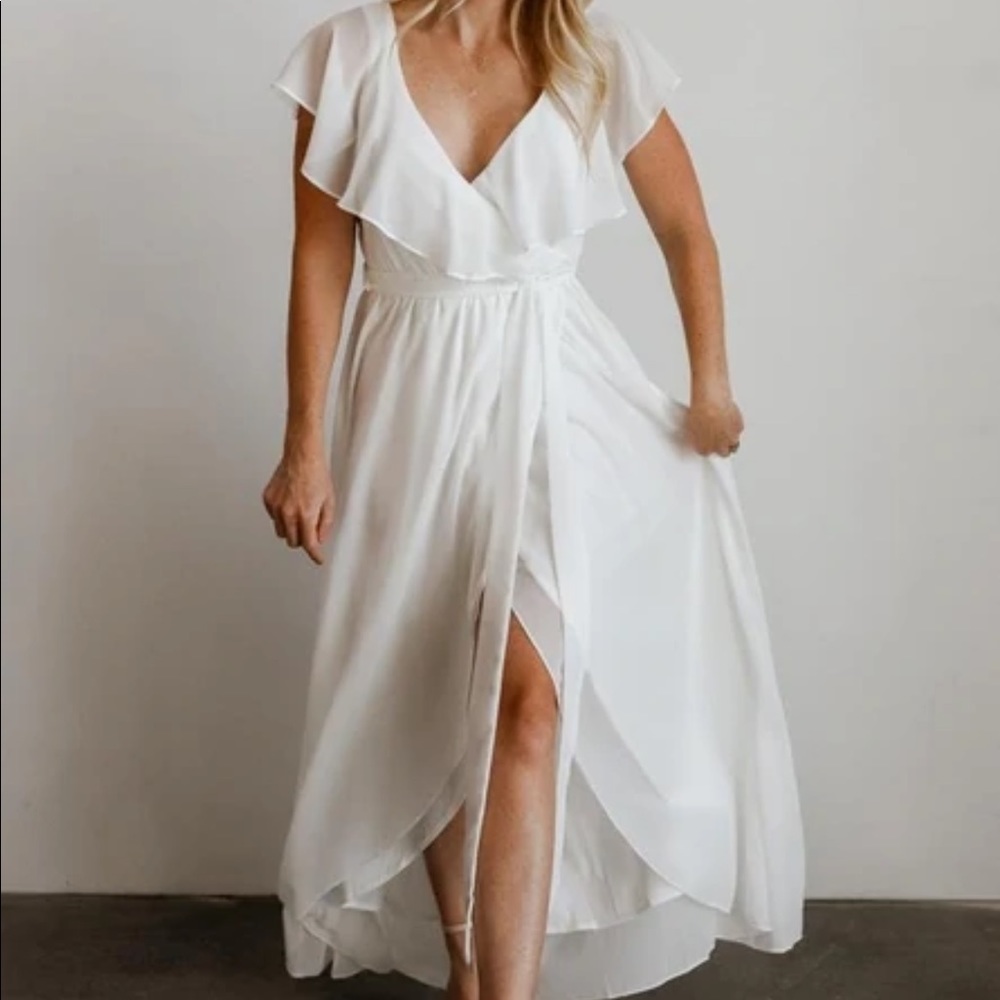 Baltic Born Ruffle Maxi Dress